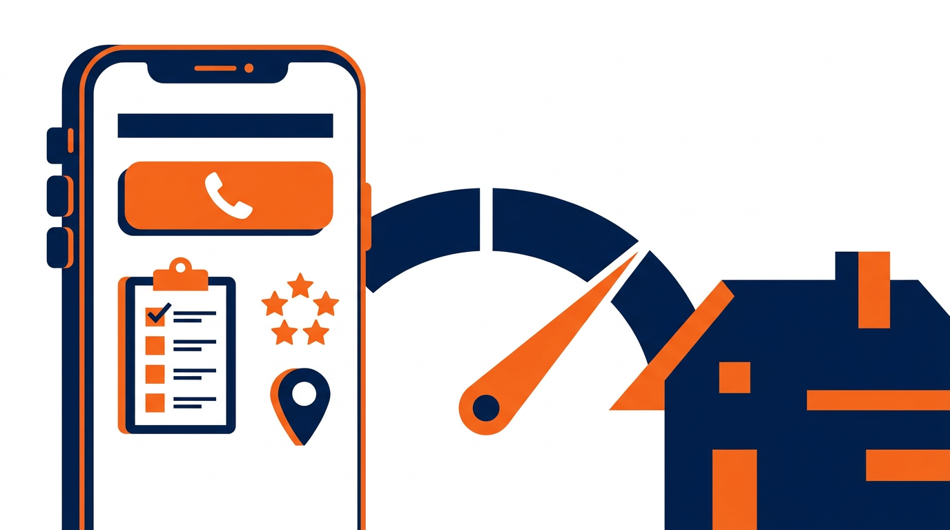 Fast mobile pressure washing website with estimate form, reviews, and local service information
